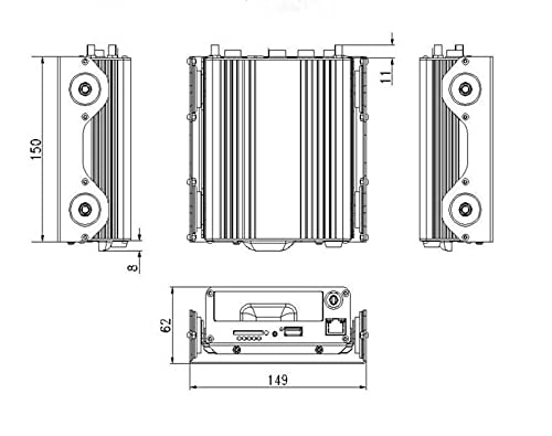 360 panoramic reversing multifunction