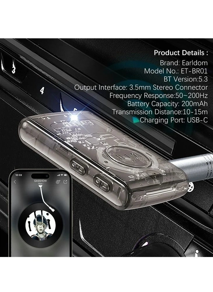 ET-BR01 - Bluetooth 5.3 3.5mm AUX