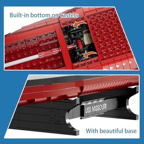 USS Missouri (BB-63) (39126) - Creative Building Blocks