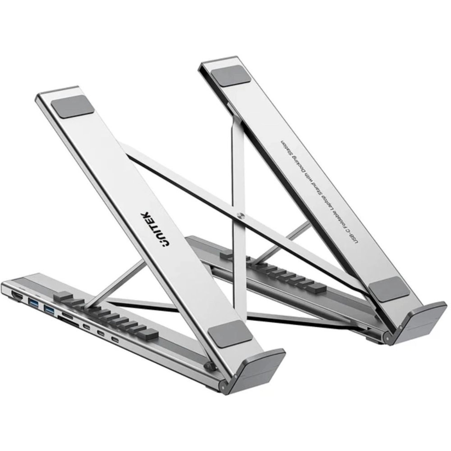 7-in-1 USB-C Foldable Laptop Stand - 100W Power Delivery 4K@60Hz HDMI