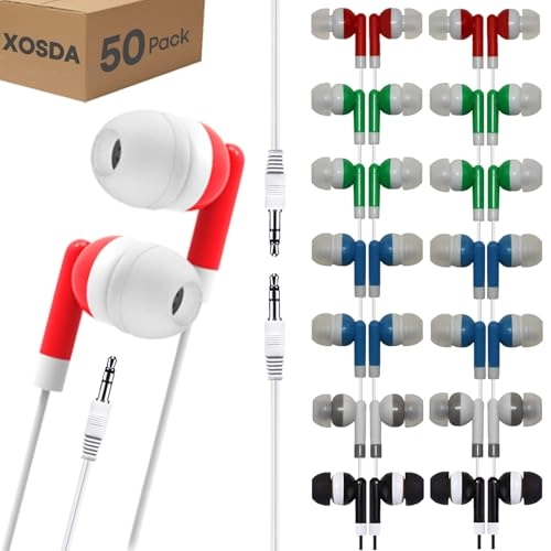 LS01 Wired Earbud 50 Pack