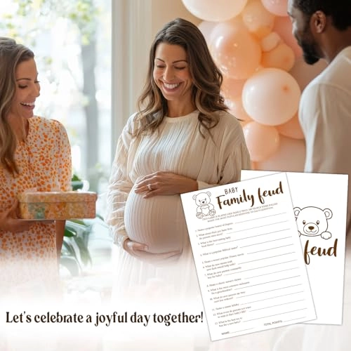 Baby Shower Games - English Adult 30pcs