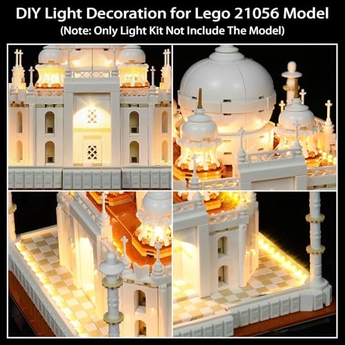21056 Lighting Kit - ABS for LEGO Taj Mahal 21056