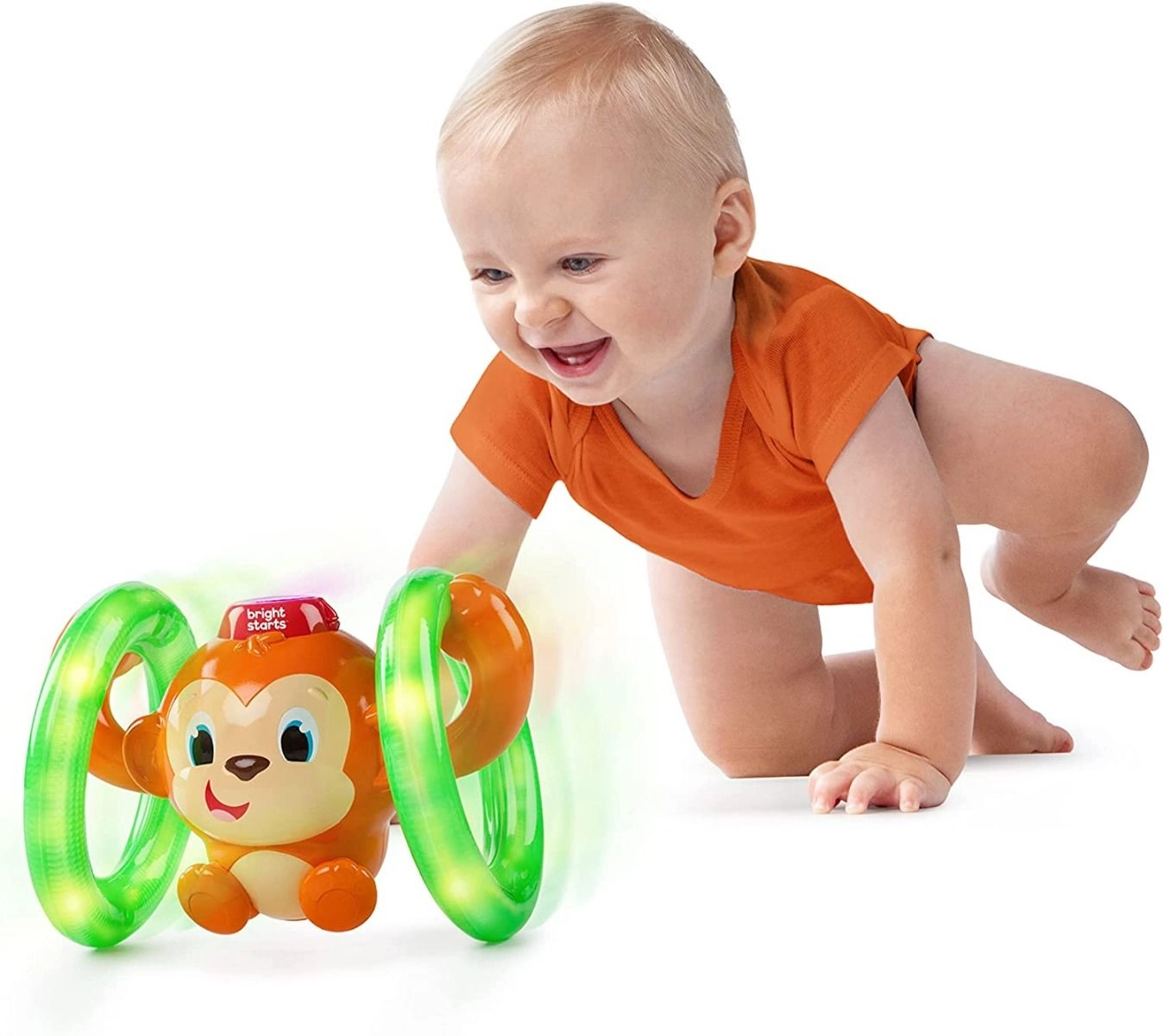 Lights, Lights Baby Roll & Glow Monkey - 6 months