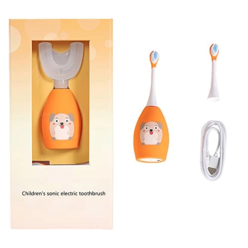 Sonic Smart Toothbrush - IPX7 Waterproof Wireless Induction Charging 3 Brush Heads