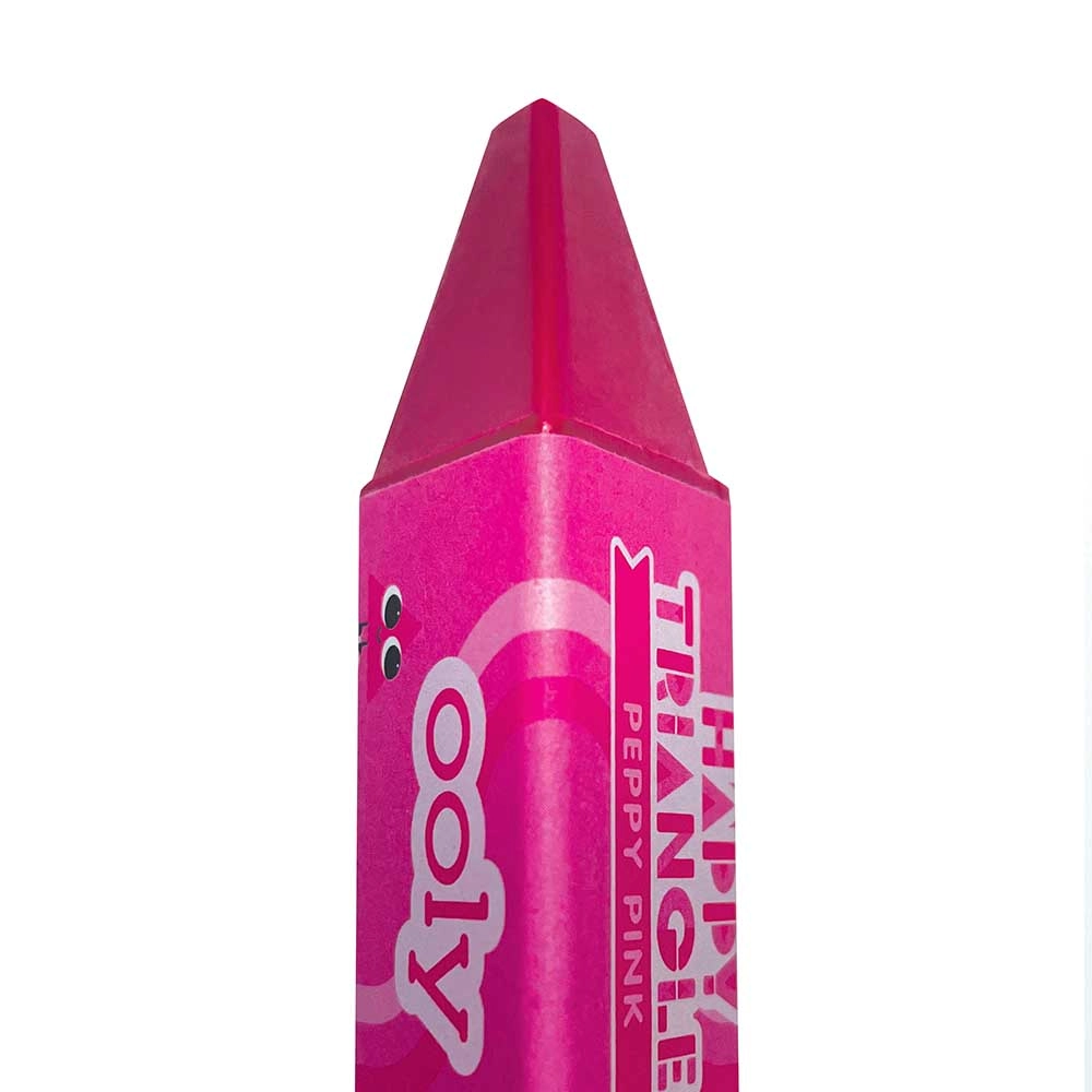 Happy Triangles Jumbo Crayons - Pack of 12