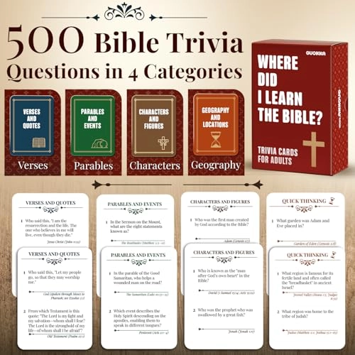 Rethink - Bible Trivia Card Game 250 Cards