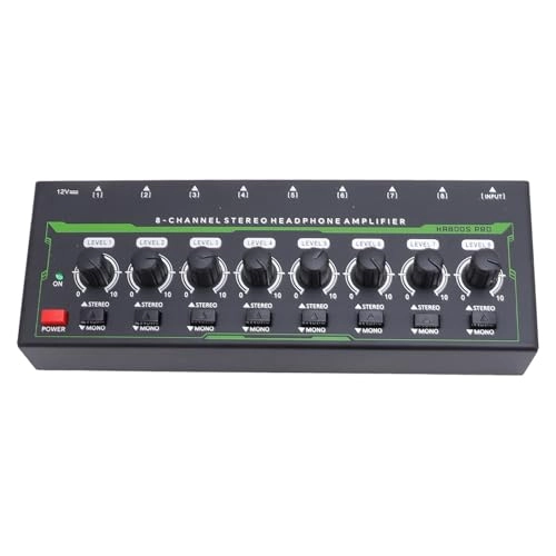 8 Channel Stereo Headphone Amplifier