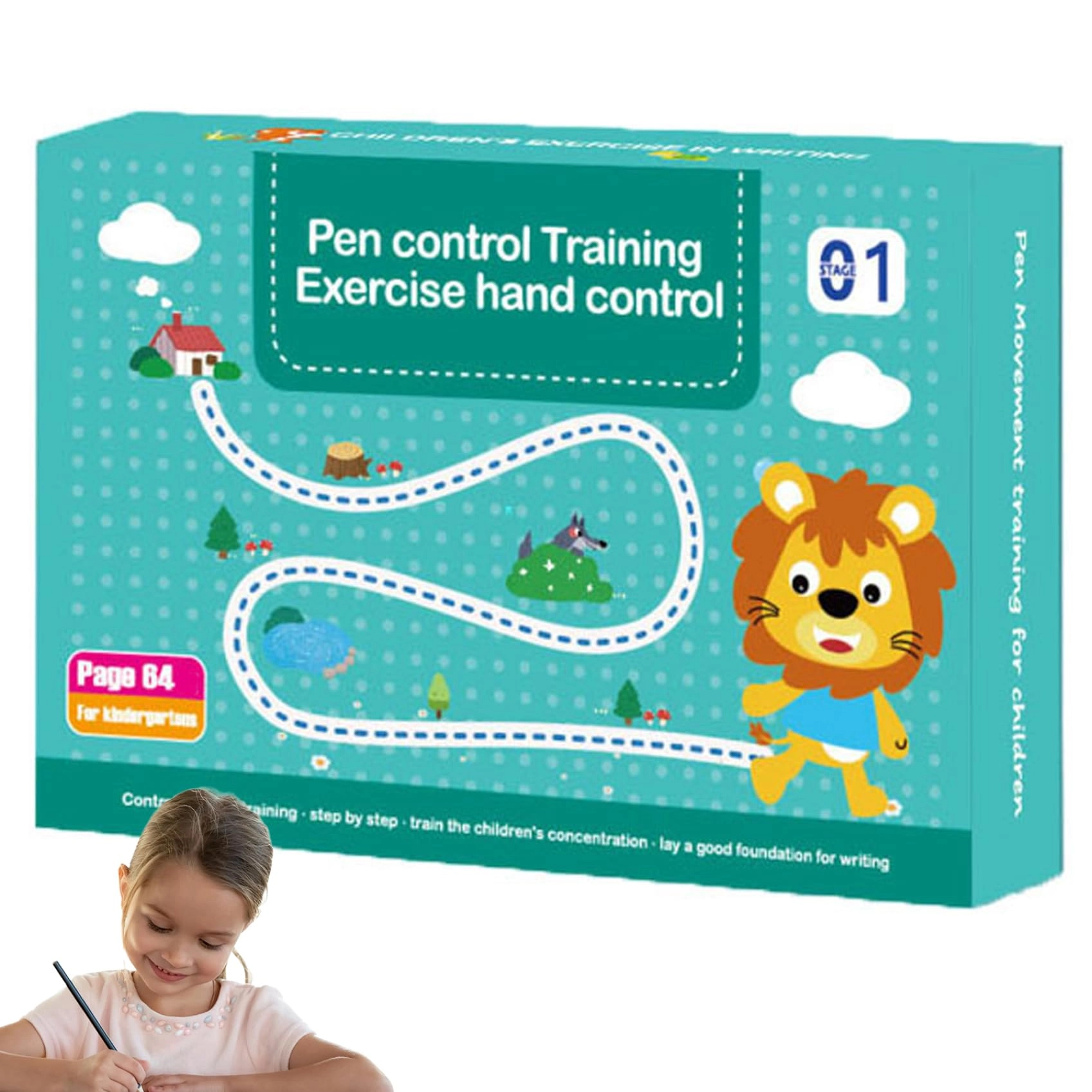 cakeeyum Writing Practice for Kids - 32 Sheets 1 piece(s)