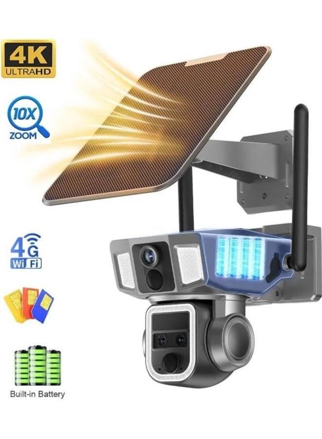 Sandoir Solar Security Camera 4K