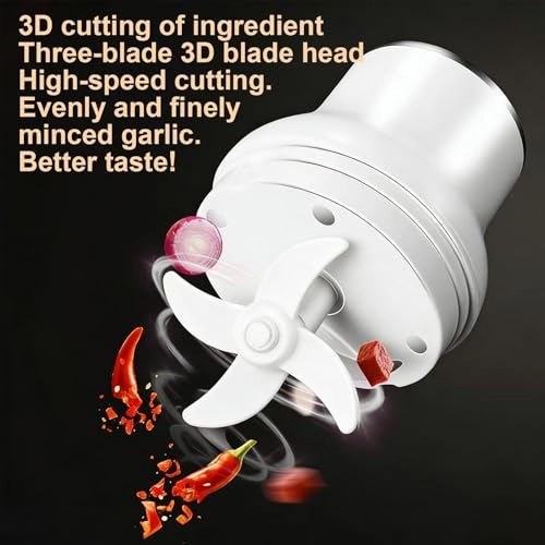 Electric Garlic Chopper - 250ML