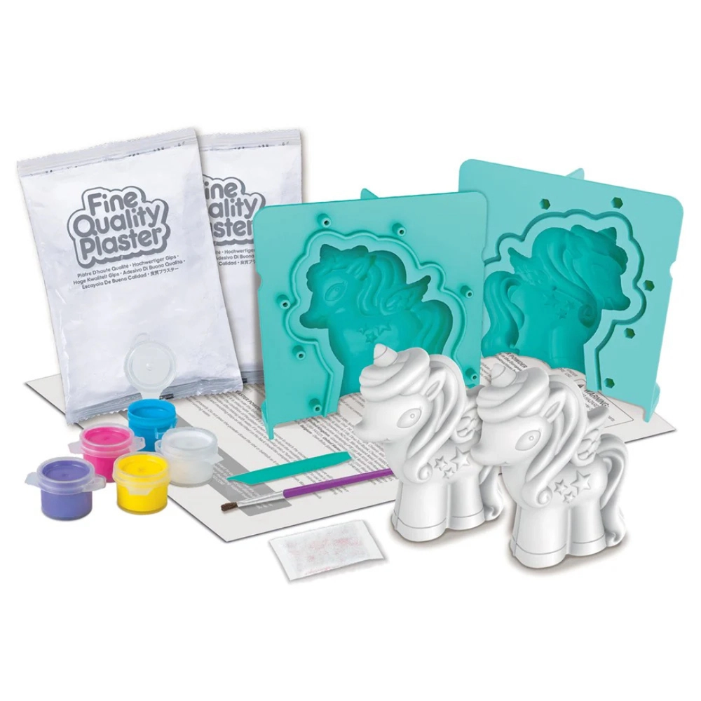 Mould & Paint 3D Glitter Unicorn Kit - 5+ years