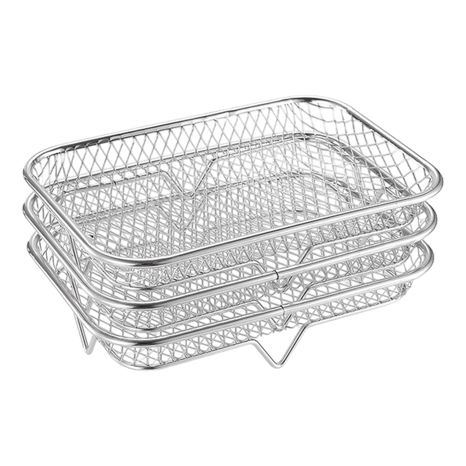 kinrguiyuez Air Fryer Rack - Stainless steel 3 piece(s)