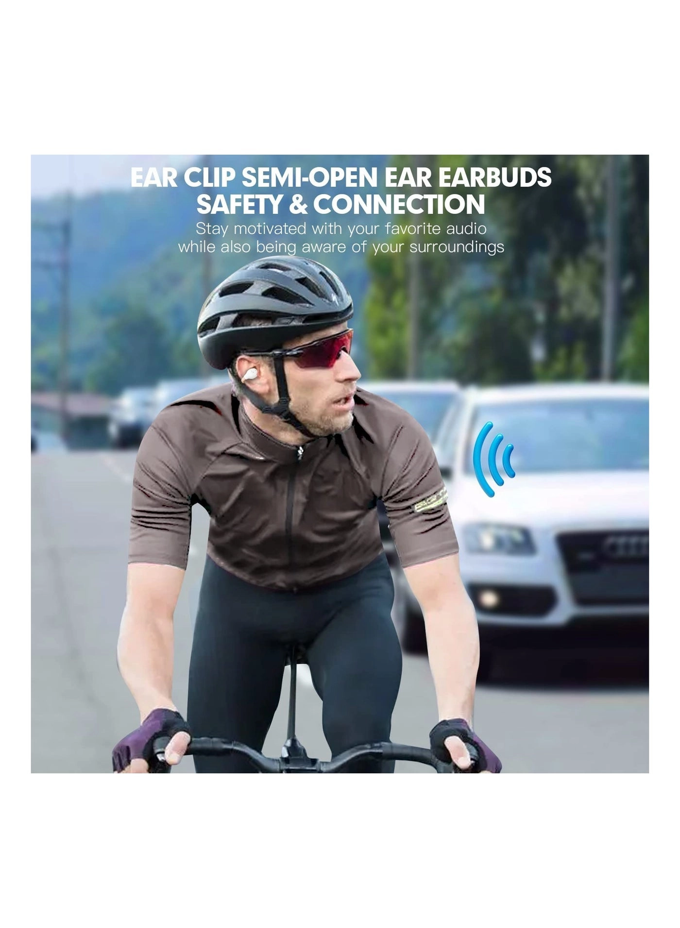 Bone Conduction Headphones Wireless Earbud