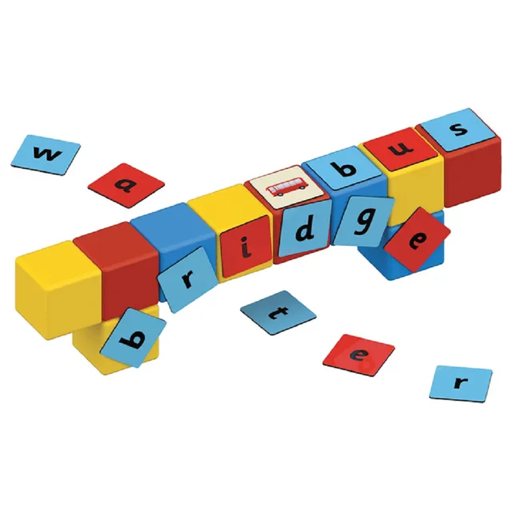 Magicube Math Building And Clips - 55 pcs