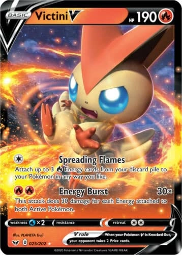 Crystalcommerce Victini V 025/202