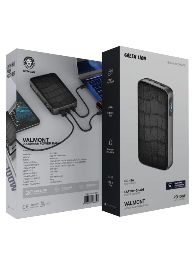 VALMONT - 20000mAh 100W