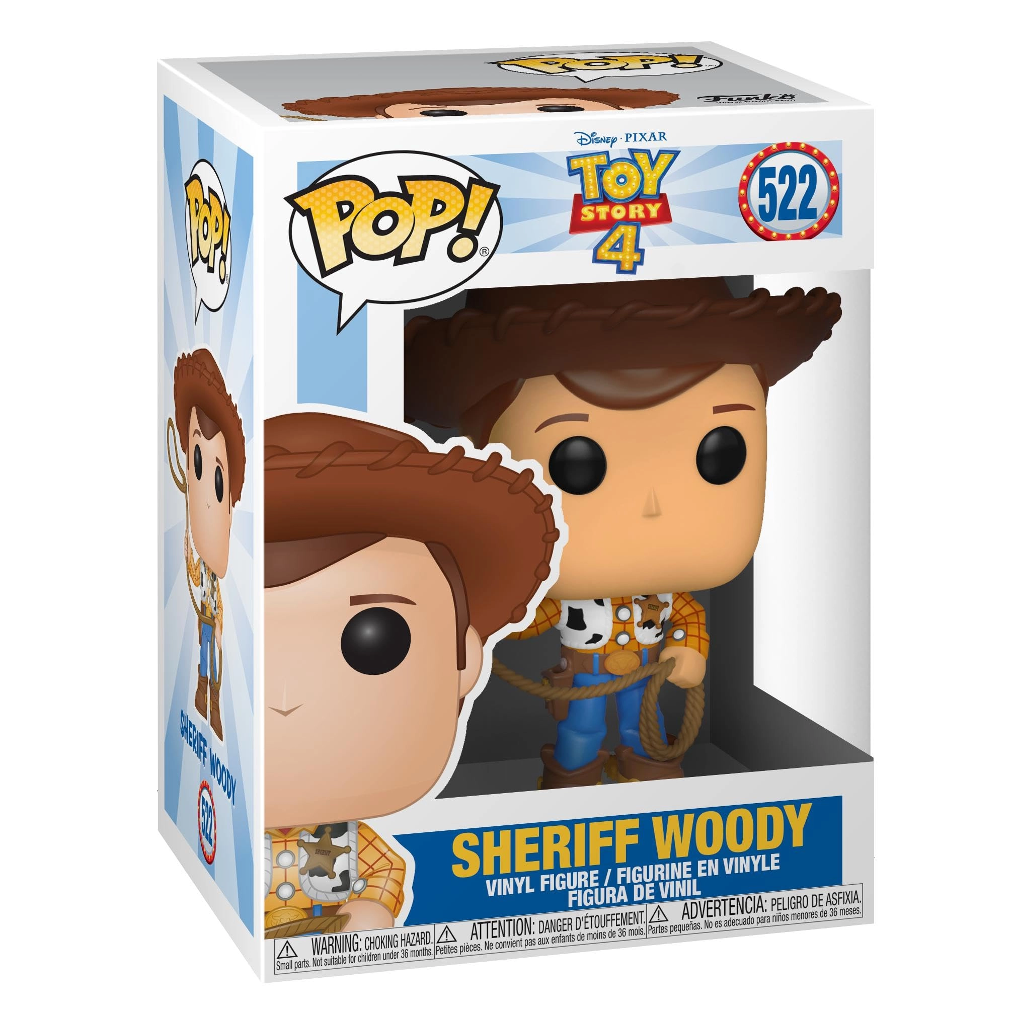 FUNKO Sheriff Woody - Toy Story 4 (9.5 cm) (B07KPK5VYC)