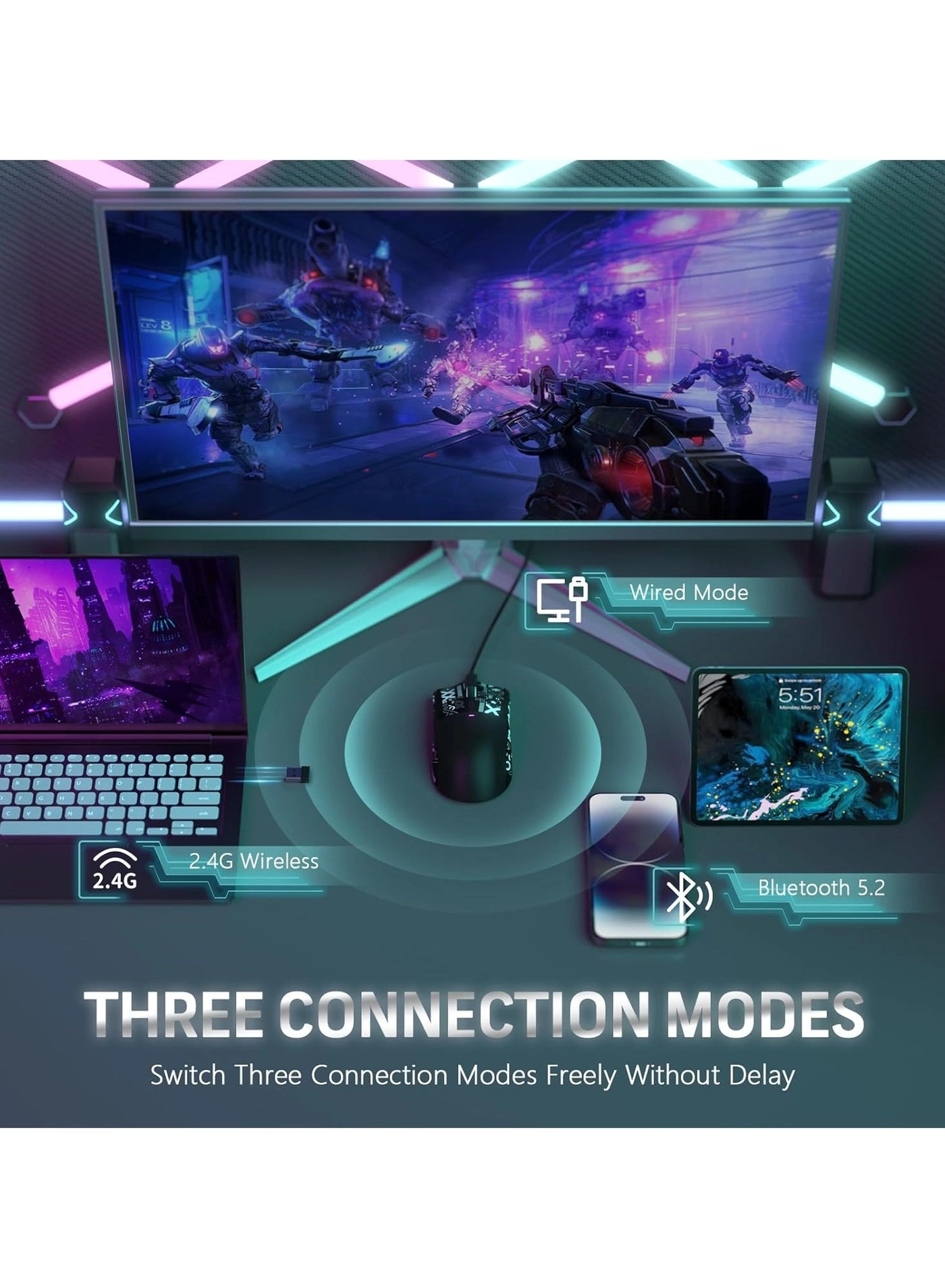 X11 Gaming Mouse - Wireless