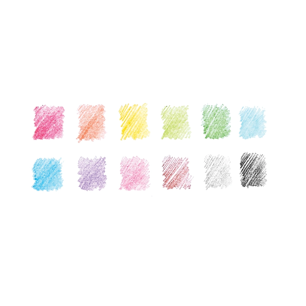 Un-Mistakeables! Erasable Colored Pencils - 12