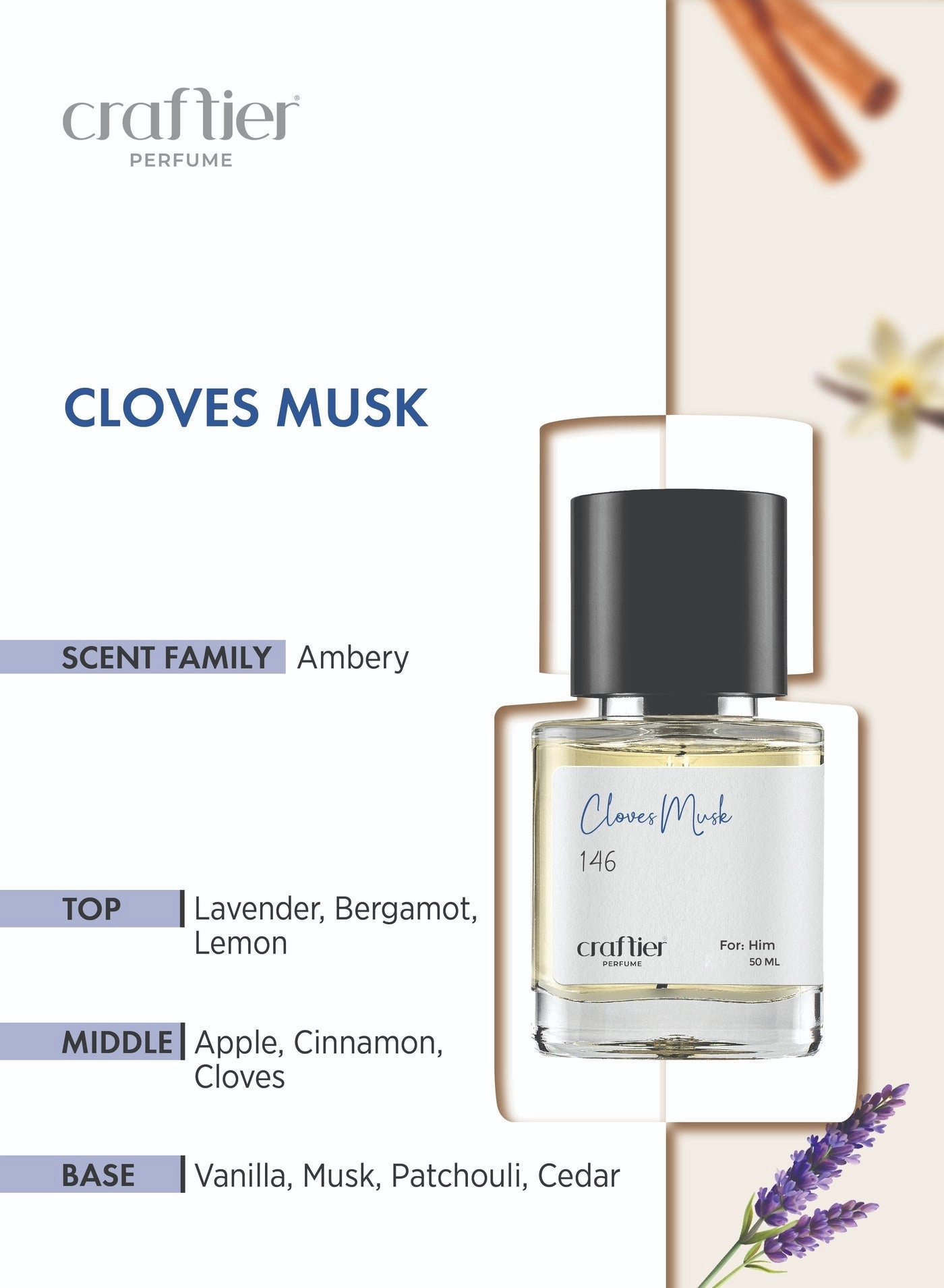 CLOVES MUSK Eau de Parfum 50ml