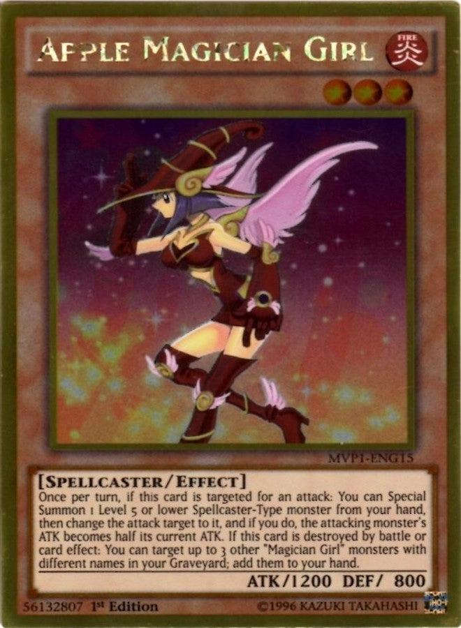Yu-Gi-Oh! Apple Magician Girl - The Dark Side of Dimensions Movie Pack Gold Edition 1st Edition