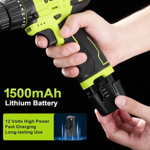 Cordless Drill Set - 12.0V