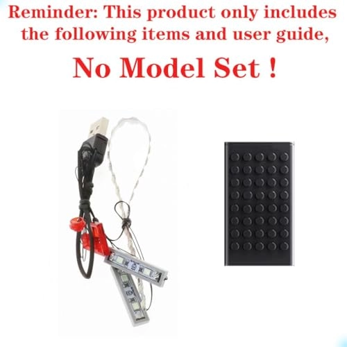LED Lighting Kit - Compatible with 2024 Millennium Falcon Star Wars 75375 Model USB or battery