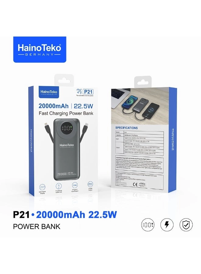 P21 - 20000mAh 22.5W
