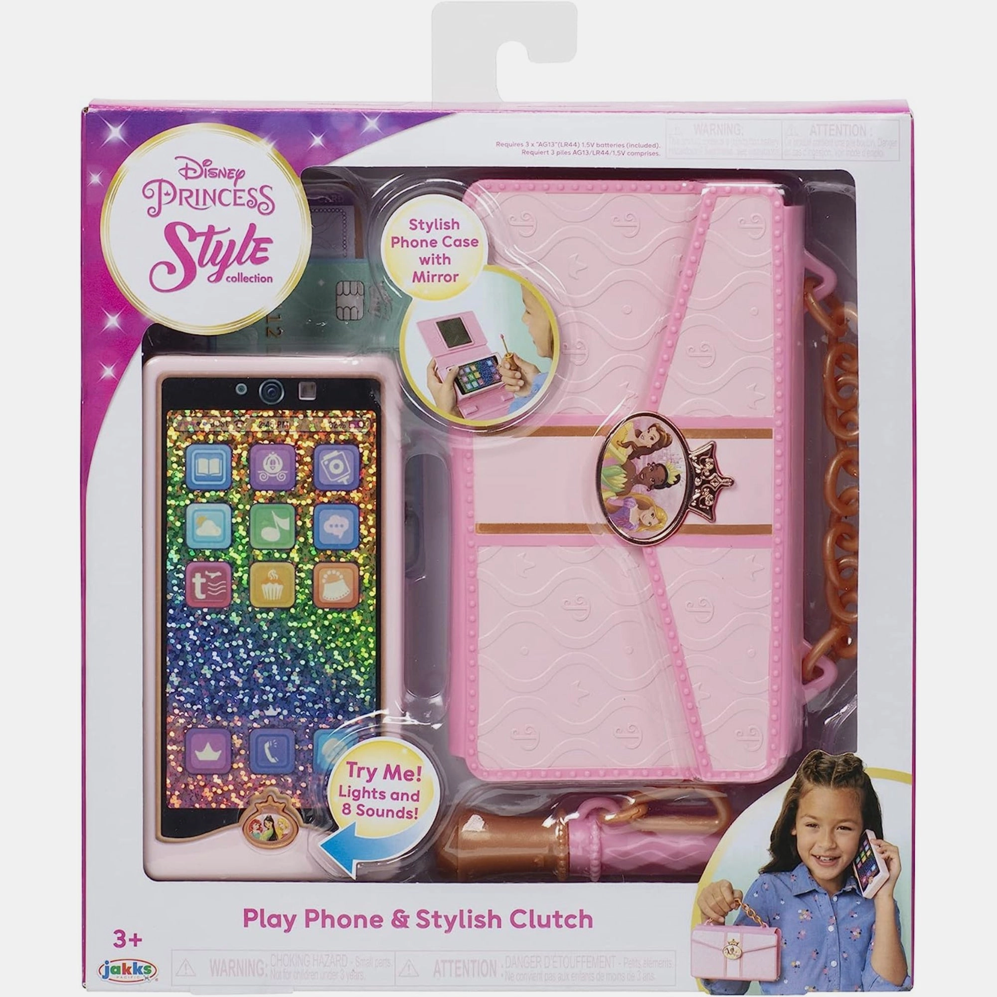 Disney Style Collection Phone - 5 3+ + Clutch