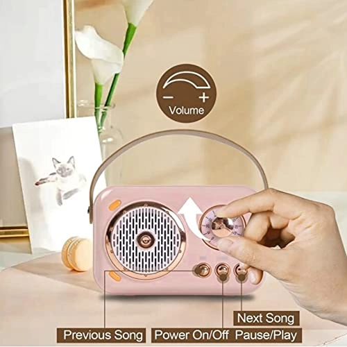 Retro Bluetooth Karaoke Machine - 1 Microphone 5W