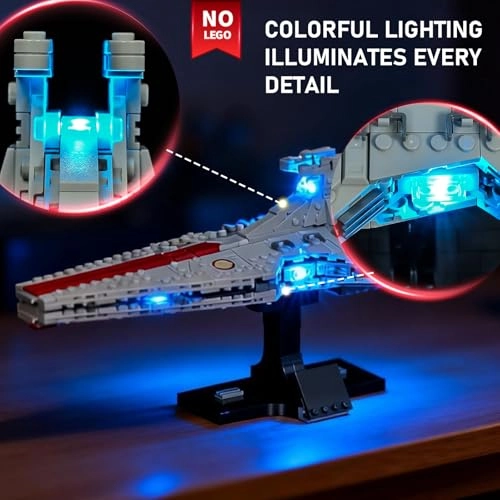 Light Kit Compatible with Lego Star Wars Venator-Class Attack Cruiser 75441