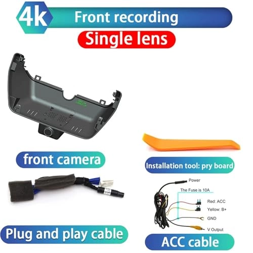 Dash Cam for Toyota Land Cruiser Prado 250 LC250 J250 2024 - 4K 2160P