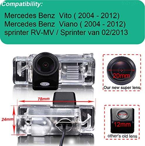 170 Super Wide Angle Rear View Backup Camera - Night Vision 1280*720