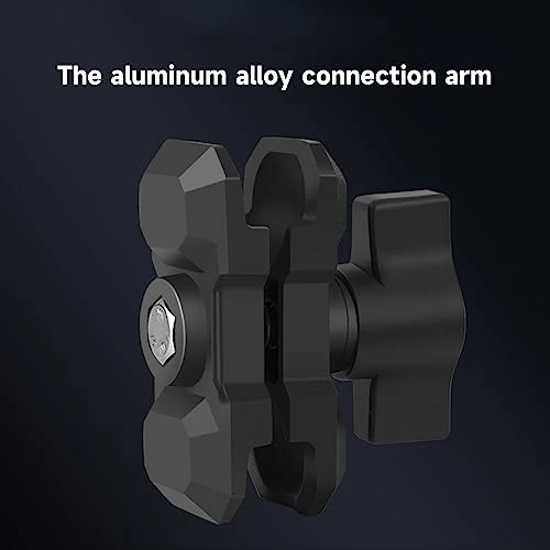 Double Socket Arm - Aluminum 1-Inch Ball Mount Base