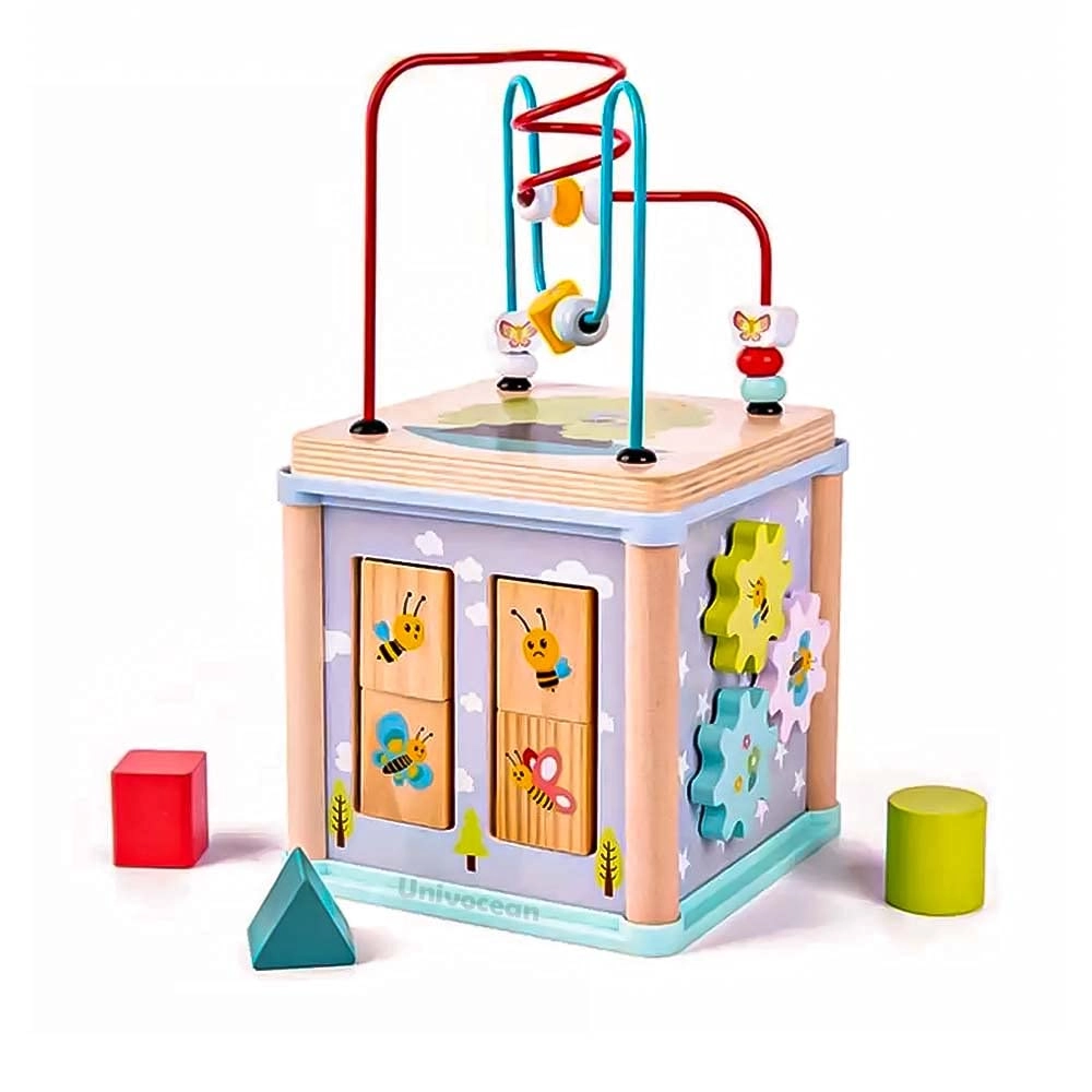 Univocean Activity Cube Treasure Box - 3+ 1 pieces