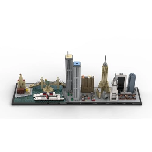 New York City Building Blocks Set - New York Skyline 1950 pcs