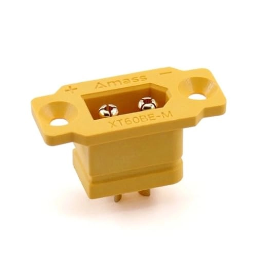 XT60BE - 1 Piece Male Connector
