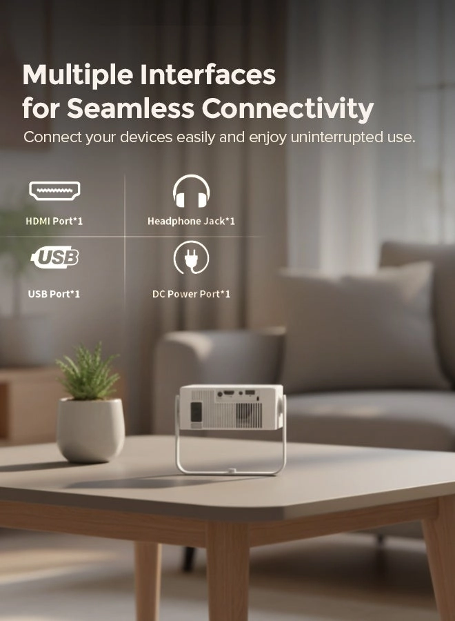 Mini Android Projector WP102 180 ANSI Lumens