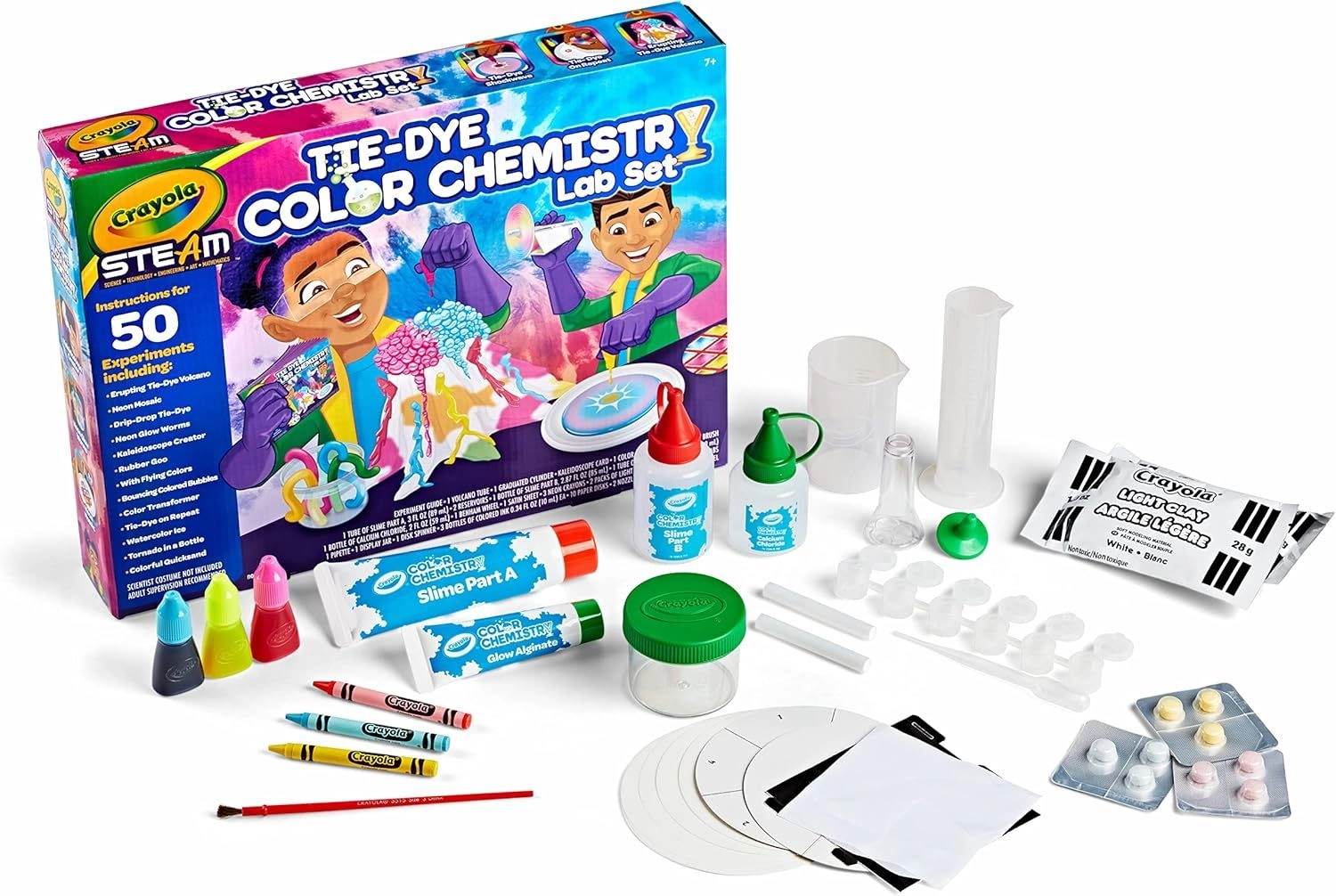 Tie Dye Color Chemistry Set