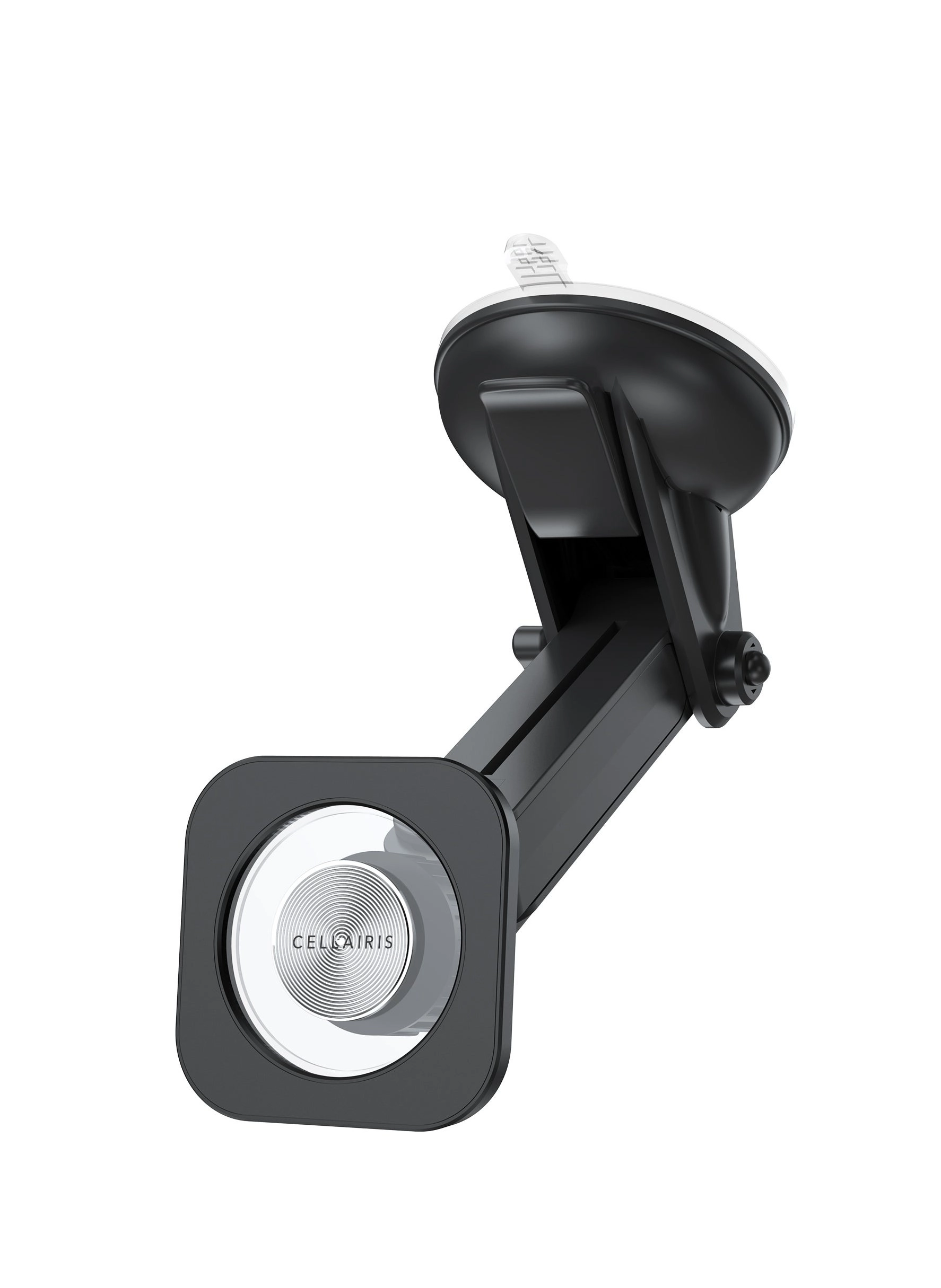 Mini MAG Strong Magnetic Car Holder - Aluminum Alloy + PC + Silicone with MagSafe for iPhone 15 Pro Max/15 Pro/15 Plus/15/14/13/12/11/X/XS