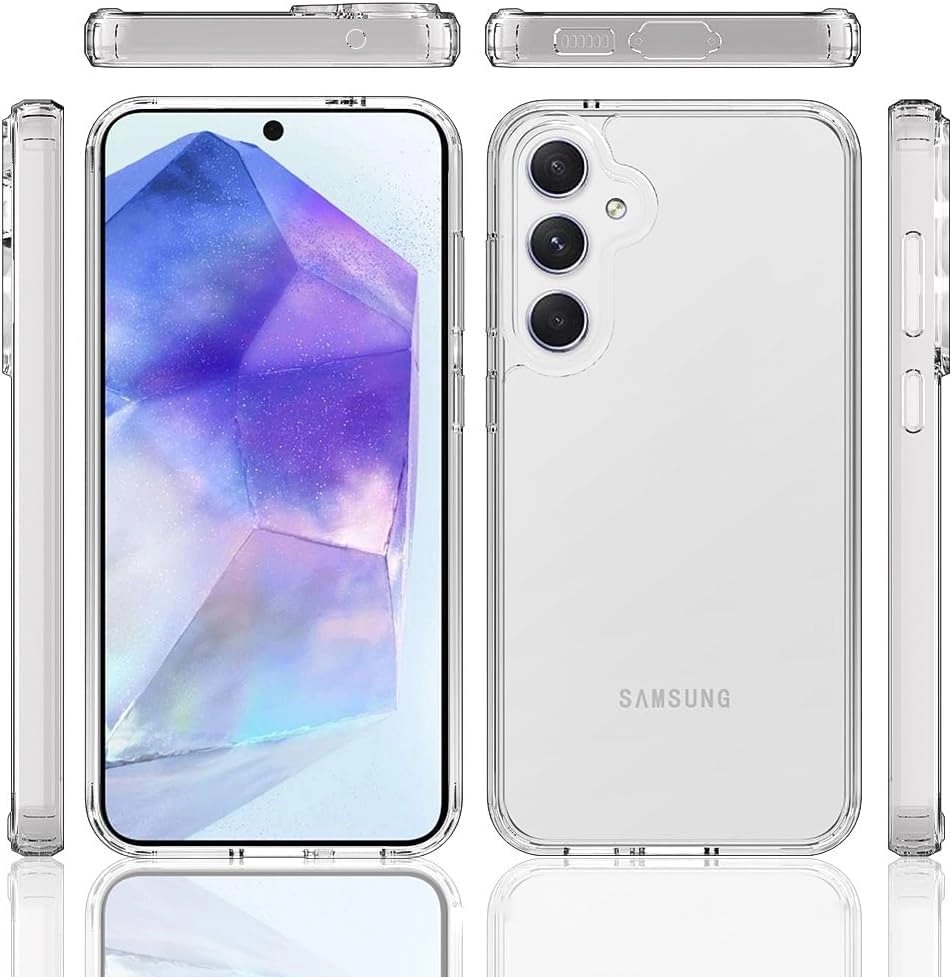 Lucid Case - Clear + Screen Protector for Samsung Galaxy A56