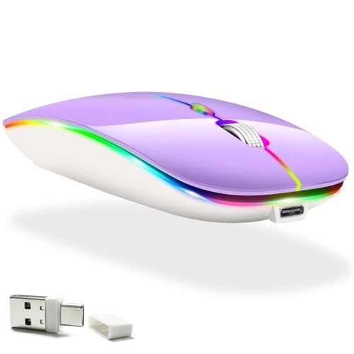 LED Rechargeable Mouse - Bluetooth