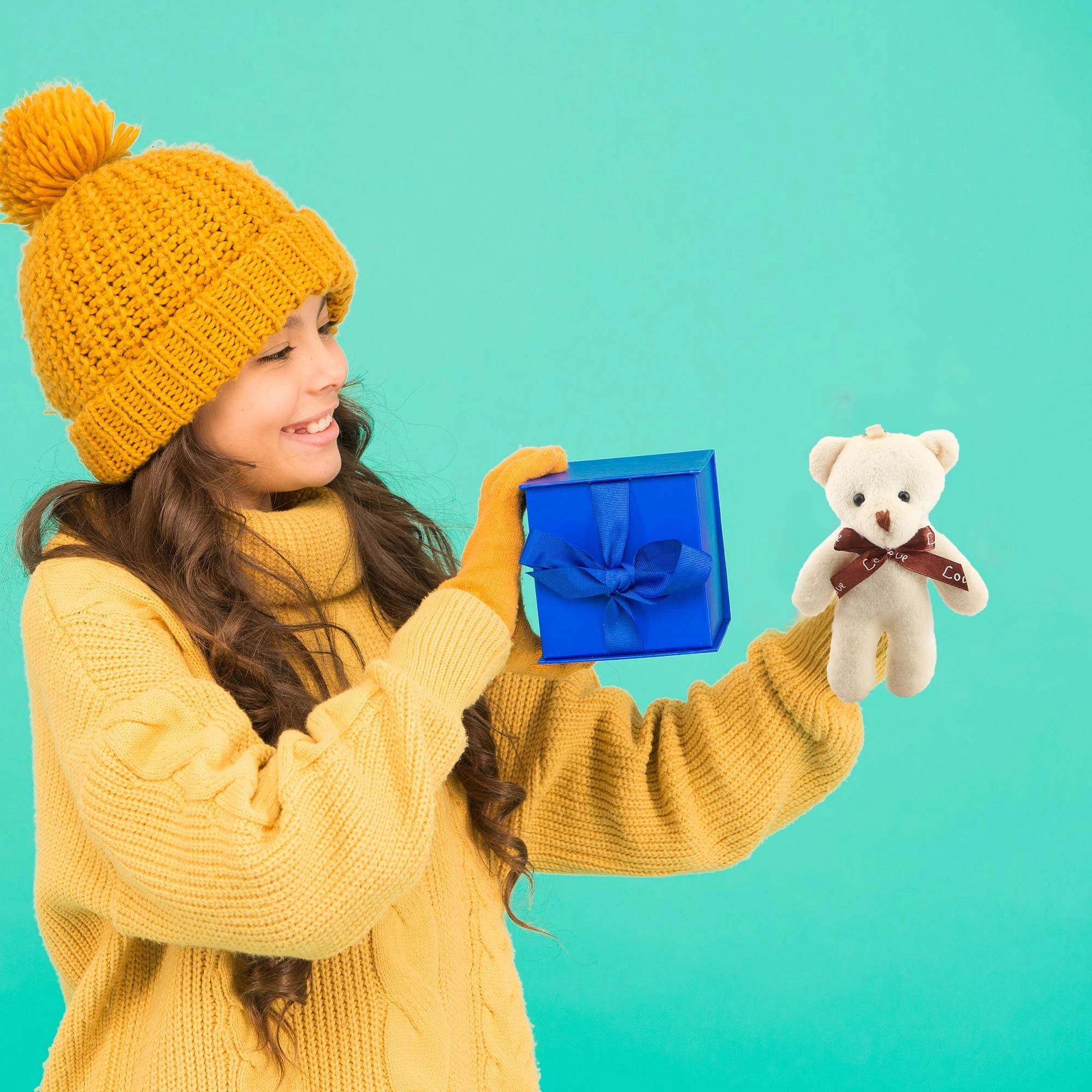 Teddy Bear 12 cm Plush - 51 Pack Mini
