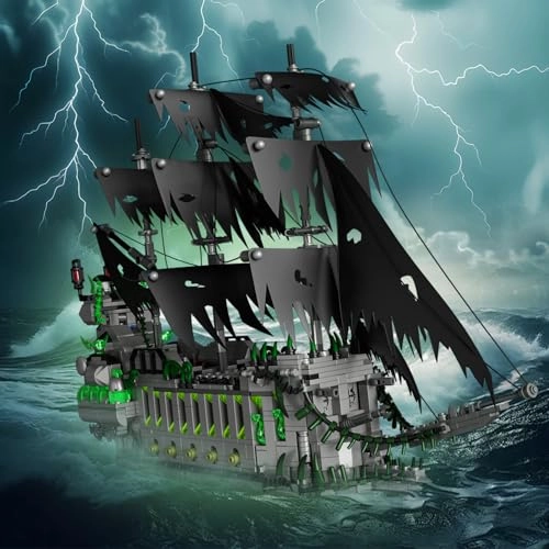 Pirate Ship - Green Flying Dutchman