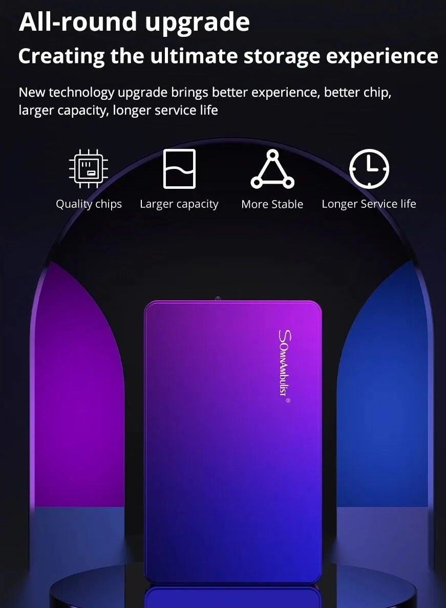 USB3.0 Ultra Slim 1TB HDD