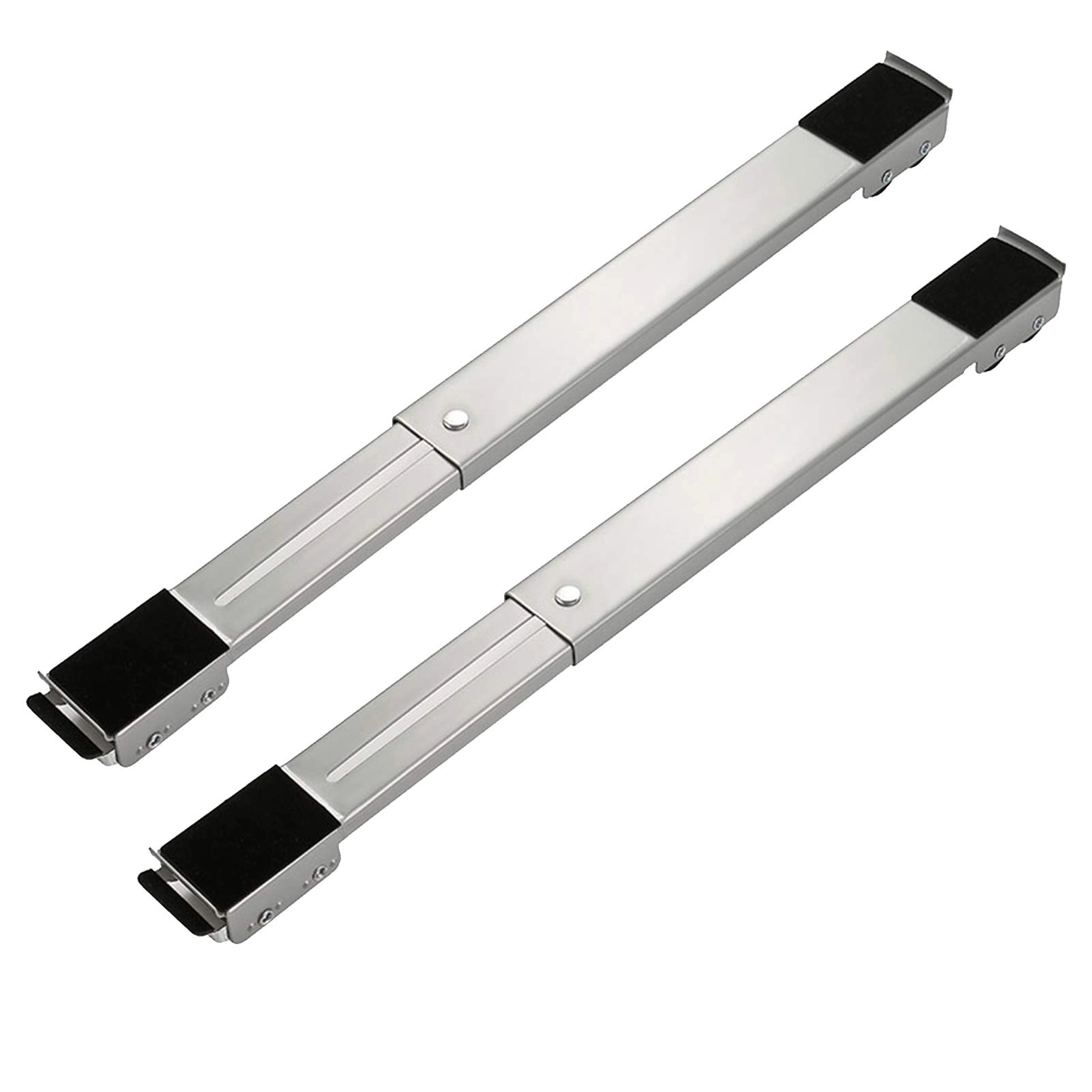 JKGHK Telescopic Washing Machine Refrigerator Stand - 45-70cm adjustable 24 wheels