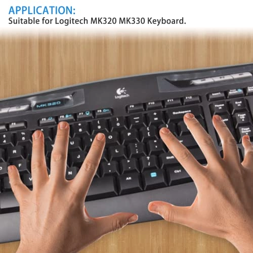 Keyboard Stand Feet Legs Replacement Kit - 4pcs Black