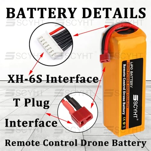 Drone Battery - 22.2V 8000mAh 90C
