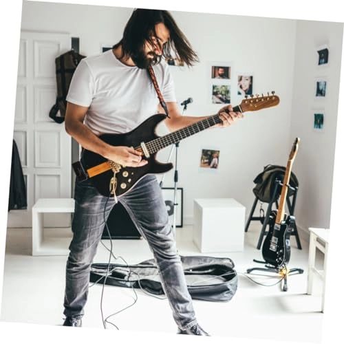 Mini Portable Headphone Guitar Amplifier - Black 2 AAA